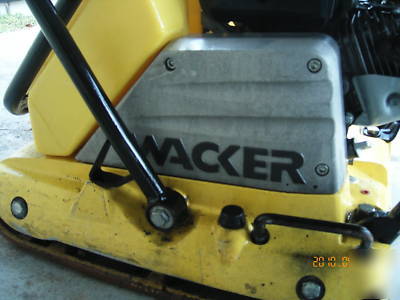 Wacker 1550 vibratory plate compactor wb honda 5.5 hp