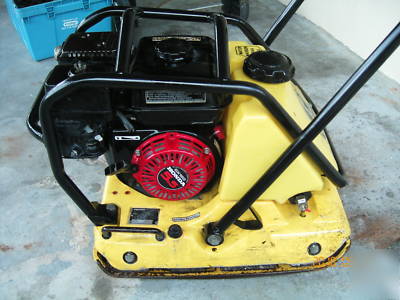 Wacker 1550 vibratory plate compactor wb honda 5.5 hp