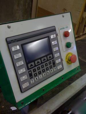 2001 fletcher fm-45 eb programmable edgebander