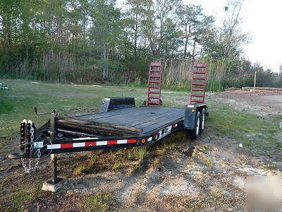 2005 towmaster quipnet qc-10 equipment trailer - 10K