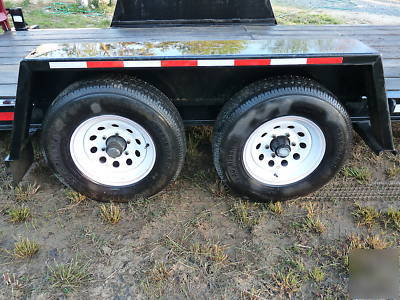 2005 towmaster quipnet qc-10 equipment trailer - 10K