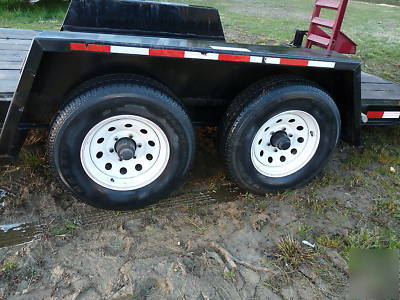 2005 towmaster quipnet qc-10 equipment trailer - 10K