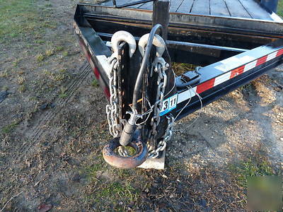 2005 towmaster quipnet qc-10 equipment trailer - 10K