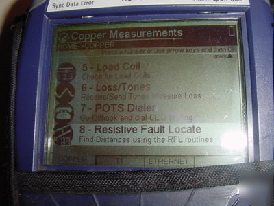 Exec wavetek acterna jdsu HST3000 hst 3000 meter w case