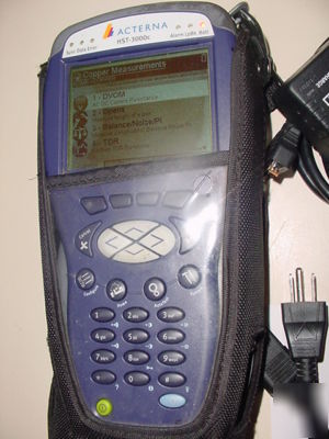Exec wavetek acterna jdsu HST3000 hst 3000 meter w case