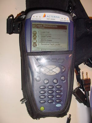 Exec wavetek acterna jdsu HST3000 hst 3000 meter w case