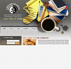 Fully developed legal search website with adsense