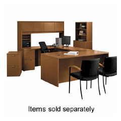 Hon double pedestal desk 72X36X2912 cherry