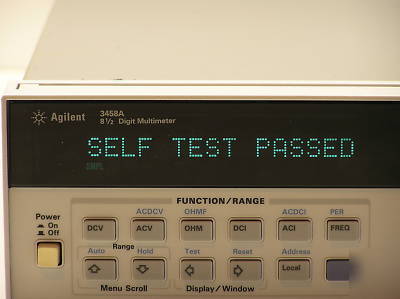 Hp agilent 3458A 8-1/2 digit multimeter