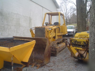 John deere 755 track front end loader