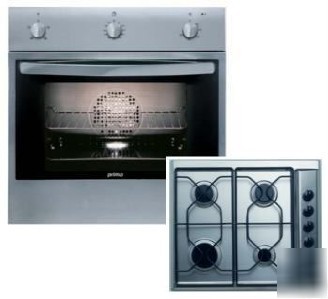 Kitchen range prima brand single fan oven white colour