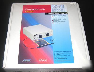 New dental electrosurgery cutting unit bonart warranty