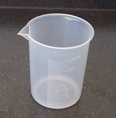 1000ML polypropylene griffin beaker & free shipping 