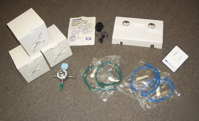 New dental nitrous station accutron guardian ii 2 tank 