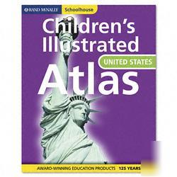 New rand mcnally schoolhouse children's u.s. atlas, ...