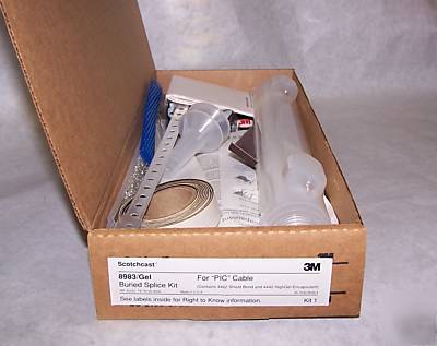 Scotchcast 8983 gel buried splice kit 