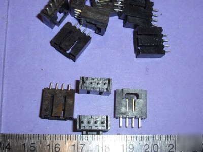 Shrouded headers connectors,molex,70543-0108,10 pcs