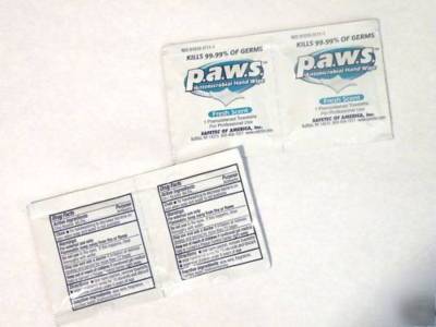 Antimicrobial disinfectant hand wipes 600 indiv. wipes