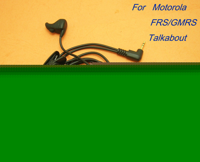 Ear vibration earphone mic for motorola talkabout 192