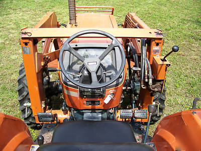 Kubota l-4150 4X4 compact diesel tractor loader 50HP