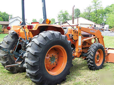Kubota l-4150 4X4 compact diesel tractor loader 50HP