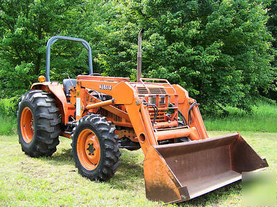 Kubota l-4150 4X4 compact diesel tractor loader 50HP