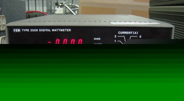 Yokogawa 2509 single phase wattmeter v-a-w 250W