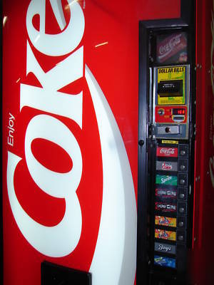 Coke dixie narco 501E soda machine coca-cola 30-day w.