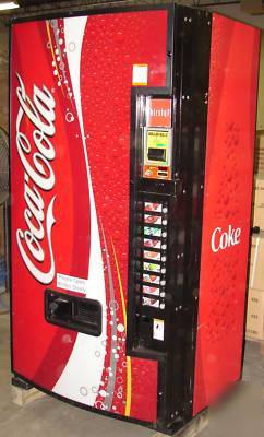 Coke dixie narco 501E soda machine coca-cola 30-day w.
