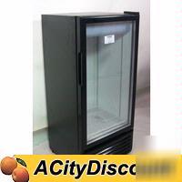 Commercial glass door beverage cooler 9.12 cu.ft