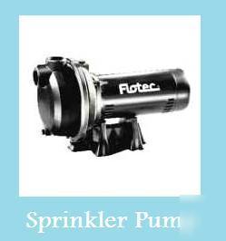 Flotec sprinkler pump dual voltage 115/230 volts 1 hp