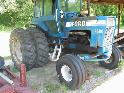 Ford 9600, dual wheel, cab with a/c tractor 