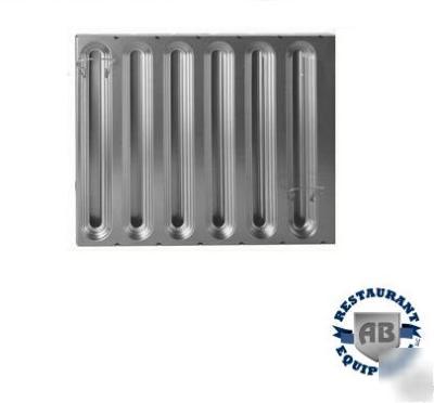 Hood trapper grease filter- 20 x 20 aluminum- box of 6