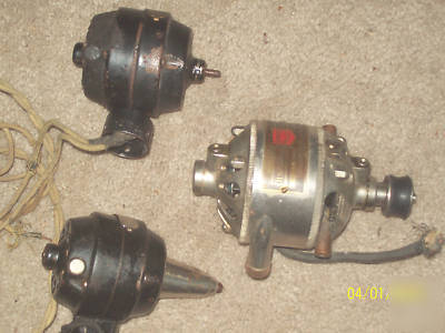 3 vintage electric motor polar cub 1916 hamilton beach