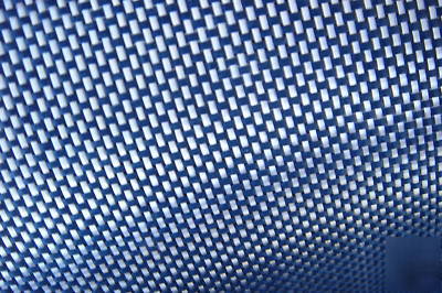 Blue/white pw kevlar hybrid cloth, 50