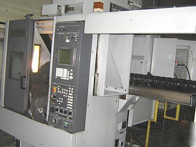 Mori seiki cs-250 inverted spindle cnc turning center