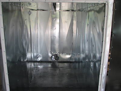 4X6X10 powder coat coating oven electric curing 