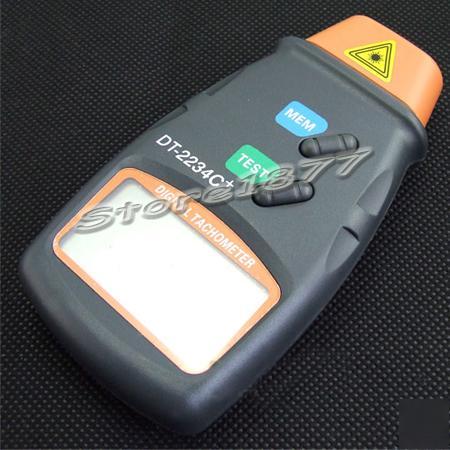 Digital laser photo tachometer non contact tach S068