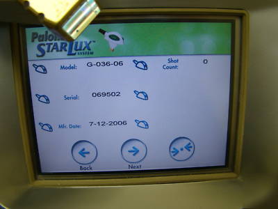Palomar starlux 300 w/ rs, g & y refurbished handpieces