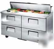 True tssu-60-16D-4| sandwich/salad 4 drawer unit|