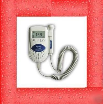 Fetal doppler baby heart rate monitor-sonotrax b + gel