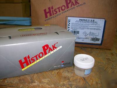 Histo pak prefilled fixative vials #NB0115 - qty. 96