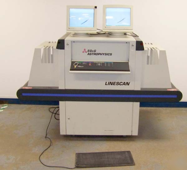 Eg&g astrophysics linescan parcel x-ray machine SYS215