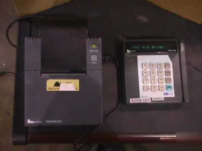 Verifone printer 900 & verifone tranz 380