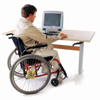 Adas accella 4830 adjustable computer workstation