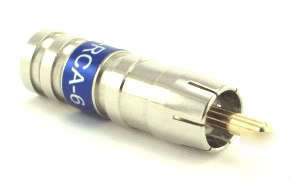 Rca RG6 compression connectors (qty=50) with tool