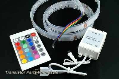 1* 500CM 7 clr led flash strip lighting change+remote