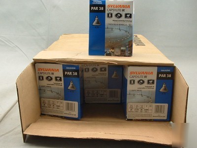 15 sylvania 60PAR38 halogen capsylite light bulbs 120V