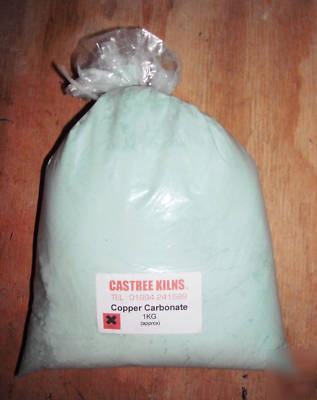 1KG copper carbonate for pottery glaze 