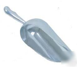 2 pc 5OZ commercial aluminum bar ice flour scoop 5 oz 